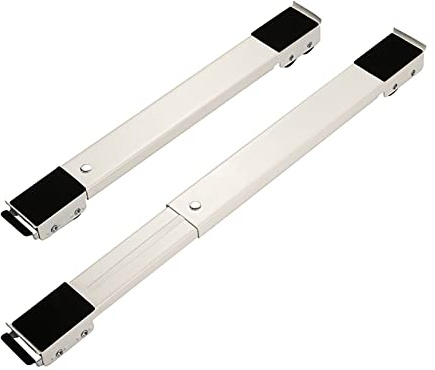 Support pour machine à laver Support mobile for réfrigérateur, base réglable multifonctionnelle avec 24 roulettes, convient aux machines à laver, réfrigérateurs, sèche-linge, lave-vaisselle et autres