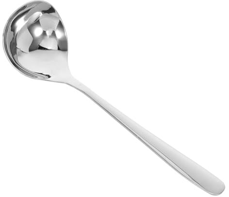 FONDOTIN Langer Griff Soßenlöffel für Kochen und Servieren Stil Küchenutensil für Zuhause Multifunktionale Küchenhilfe