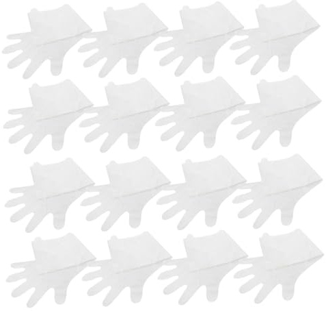 DECORNIJIA 10paare Einweg-handmasken zum Selbermachen Leere Feuchtigkeitsspendende Handschuhe für Rissige Hände Touchscreen-feuchtigkeitshandschuhe zur Herstellung