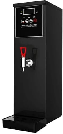 Calentador De Agua Automático Portátil For Cafetería, Té Con Leche, 35L, Paso A, 1500w, Tanque Caliente Eléctrico, A Vapor Haz Tu Vida MáS FáCil(Black)