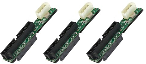 Mokamika 3X a IDE Adaptador Convertidor 2.5 Hembra a 3.5 IDE Macho 40 Pin Port 1.5GBS Soporte 133 100 HDD CD DVD