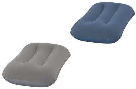 Bestway Luftkissen Comfort Quest aufblasbares Kopfkissen Sitzkissen, 42 x 26 x 10 cm, 67121