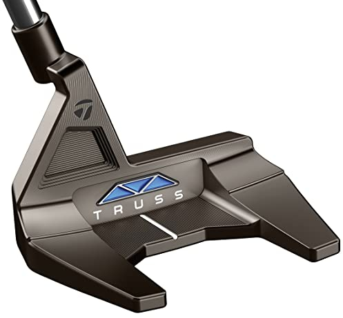 TaylorMade Unisex – Erwachsene Truss Putter Golf, Titan, Schwarz, Blau, 35