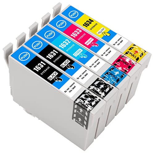 ESMONLINE Epson 16 Set 5er Multipack kompatible Druckerpatronen als Ersatz für XL für Workforce WF-2760DWF 2750DWF 2660DWF 2650DWF 2630WF 2540WF 2530WF 2520NF 2510WF 2010W