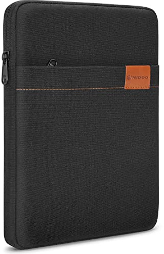 NIDOO 8 Zoll Tablet Hülle Wasserdicht Sleeve Case Etui Tasche Schutztasche für 8,3 iPad mini 6/7,9 iPad mini 5/8 Huawei MatePad T 8/8,7 Galaxy Tab A7 Lite / 8 Smart Tab M8, Schwarz