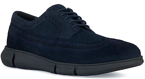Geox Scarpe Basse da Uomo U Adacter F COxford, Marina Militare, 42 EU