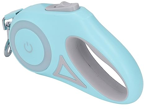 Einziehbare Hundeleine, Einhändig Einziehbare Haustierleine, Robuste Haustierleine mit LED-Licht Zum Joggen, Laufen, Camping, Wandern (Typ 1
