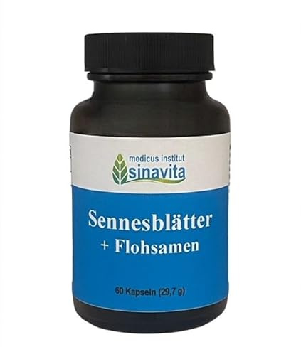 Sennesblätter + Flohsamen - 60 vegane Kapseln