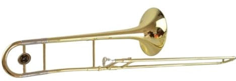 trombón profesional Instrumento De Latón Profesional B-plano Trombón Tenor Tubo De Extracción Para Tocar Trombón Alto Material De Latón(Tenor trombone)