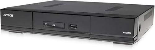 Avtech 635006 Videoregistratore 4CH H.265 NVR, DGH1103BX Nero
