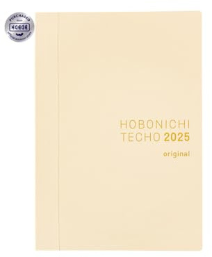 Hobonichi Techo 2025 Original Book [English/A6/Januar Start/Montag Start/Planer]