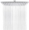 Bubuny Soffione Doccia 8 Pollici, Soffione Doccia Anticalcare a Pioggia in Acciaio Inox 304 Regolabile, Piazza, Testa con Effetto Specchio Lucido per Parete Soffitto, Soffione Doccia da Incasso 20cm