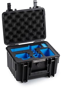 B&W International Transportkoffer Outdoor für GoPro 9/10 / 11/12 / 13 - wasserdicht nach IP67 Zertifizierung, staubdicht, bruchsicher und unverwüstlich