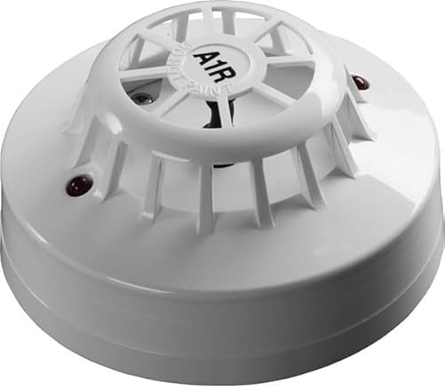 Apollo 55000-190APO AlarmSense Series A1R Heat Detector with Flashing LED, White