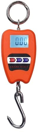 Báscula De Grúa Digital, Báscula De Grúa De 200 Kg/50 G, Báscula Colgante Digital, Báscula Colgante Industrial con Gancho, para Talleres, Mercados Agrícolas, Granjas, Caza Y Pesca.
