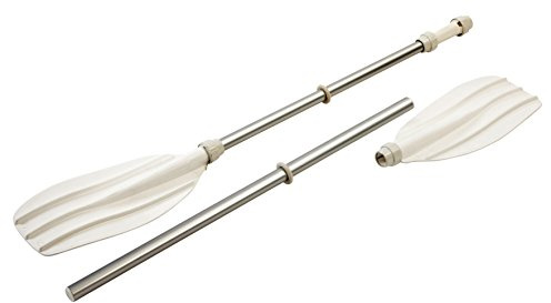 Berger Bravo Kanu- BZW. Kajak-Paddel, in Silber, 225 cm