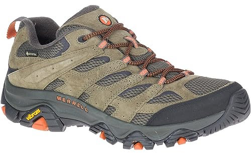 Merrell Moab 3 GTX vandringssko för män, OLIV, 45 EU