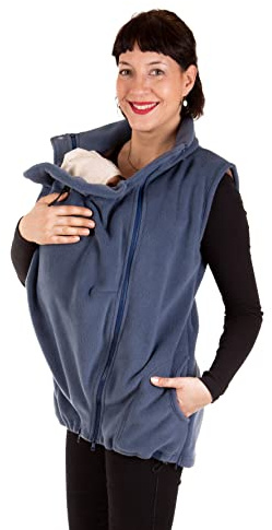 Viva la Mama - Trageweste aus Fleece, Winter Zusatzweste für Tragejacken - RERIK