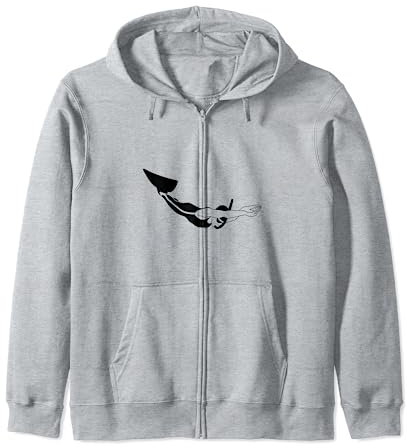 Monoflosse Schwimmen Kapuzenjacke