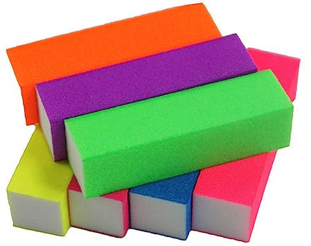 FRCOLOR 10stücke Schwamm-nagelpuffer Polierblöcke Für Finger Und Zehennägel Feilen Für Maniküre Und Pediküre Nagel Schwamm Nagelpuffer
