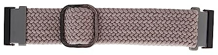 Uhrenarmbänder Für Herren, 24mm Nylon Verstellbares Armband Edelstahlschnalle Smartwatch Band Uhrenarmband mit 2 Federstäbe für Herren für den Außenbereich