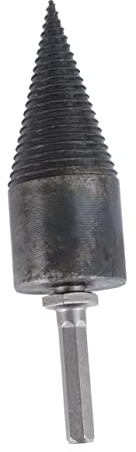 POPETPOP Hex Handle Electric Drill Bit for Firewood Splitting Wood Cutters Hammer Drill Carbon Steel
