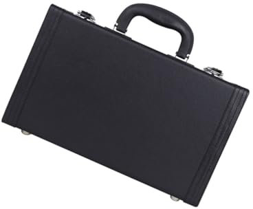 CORHAD Klarinettenkoffer Mit Unterteilung Gepolsterter Hartschalen-klarinettenkoffer Schwarze Tragetasche Für Klarinette Aufbewahrungsbox Für Klarinettenzubehör