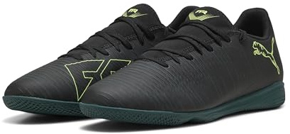 PUMA Future 8 Play It Fußballschuh für Damen und Herren, Puma Black Fizzy Light Green Terrain, 42 EU