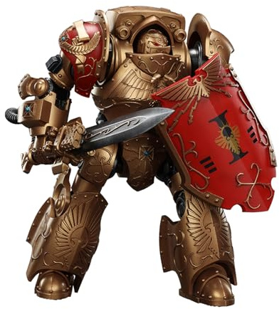 GWTCTOY JoyToy GW 40K Originallizenz 1:18 Actionfigur, Legio Custodes Contemptor-Achillus Dreadnought
