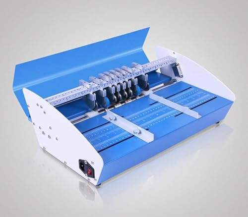 Machine De Rainage électrique,Raineuse De Papier 3 en 1,Effets d'indentation, de rainage et de perforation disponibles,Pour cartes, invitations, billets