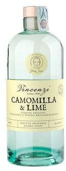SELEZIONE ZOPPI - Liquore Camomilla & Lime - 0,7l - 20% - Liquore artigianale aromatico Vincenzi