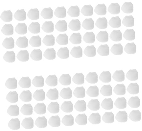 WOONEKY Paquete De 2 Bolas de Algodón y Absorbente para Desmaquillar y Aplicar Lociones Diseño para Doméstico Algodón Duradero y