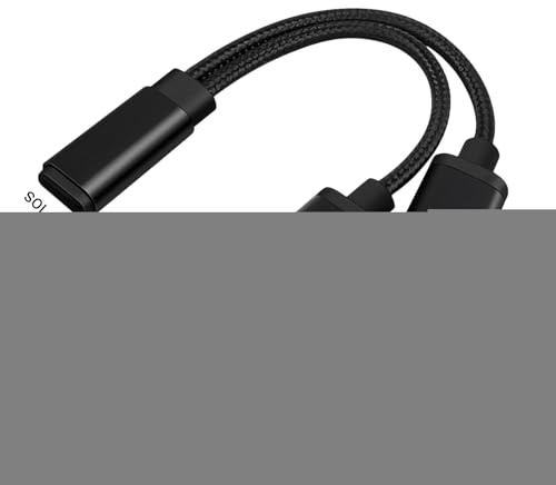 Pruojhw Internal Sound Recorder for Phone - Headphones D Sound Recording with Charging Adapter for Smartphone | Plug-and-Play Noise Reduction Accessories for