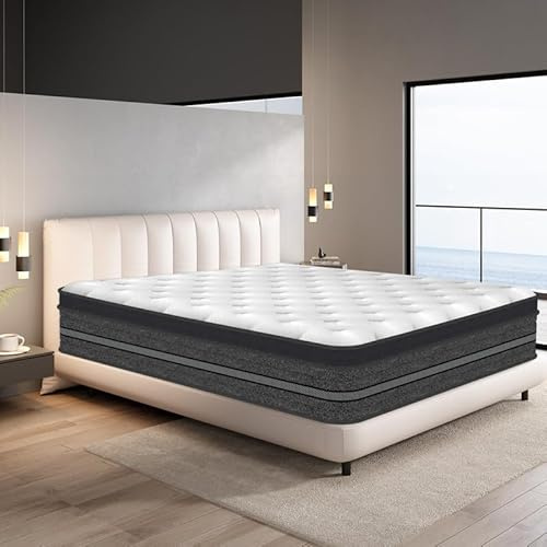 Luxus Matratze 140x200 cm Härtegrad H3, Höhe 30cm Ergonomische 7 Zonen Kaltschaummatratze Latex-Matratze, Öko-Tex Zertifiziert Matratzen, Rückenentlastende, Hypoallergen, Antibakteriell, Dauerhaft