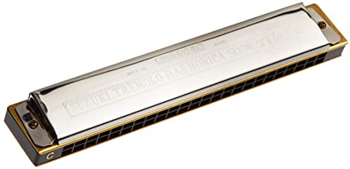 Suzuki 24-hole Tremolo Harmonica SU-24 Two-Timer - key of C