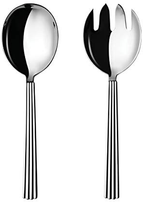 Georg Jensen Bernadotte Serving Set Ss 2 Pcs