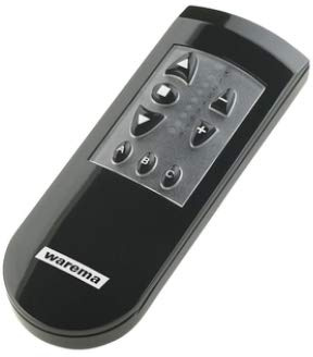 warema EWFS 8-Kanal Handsender, Schwarz
