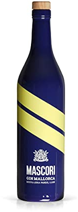 Craft Gin Mascori Mallorca (1 x 0,7 l) - fruchtiger Zitrus Gin handwerklicher typischer Mallorca