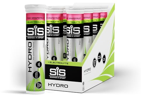 Science in Sport HYDRO Tabletten 160 Stk. Pink Grapefruit - Elektrolyte Tabletten, Vegan & glutenfrei, Brausetabletten für einen ausgeglichenen Elektrolyte-Haushalt (Verpackung kann variieren)