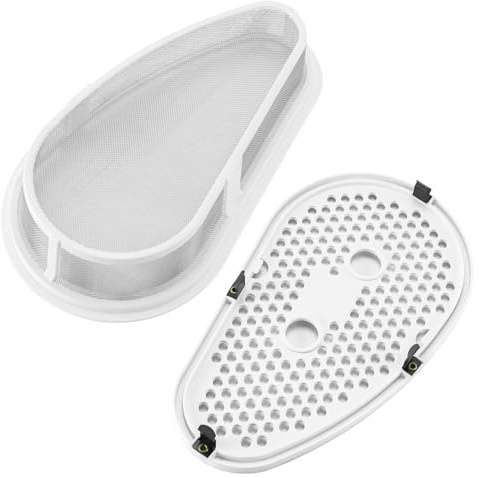 UPGRADED 8531964 W10828351 Dryer Lint Trap Filter & Cover with Stainless Steel Mesh Screen Compatible with Whirlpool Kenmore Dryer/Washer Replaces 4338557 AP5985829 by Cenipar