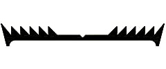 Auflagedichtung 52 mm Glasauflagegummi Verlegegummi schwarz 5 Meter