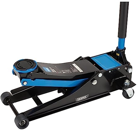 Draper 28465 Trolley Jack, 2.25 Tonne, Blue and Black, One Size