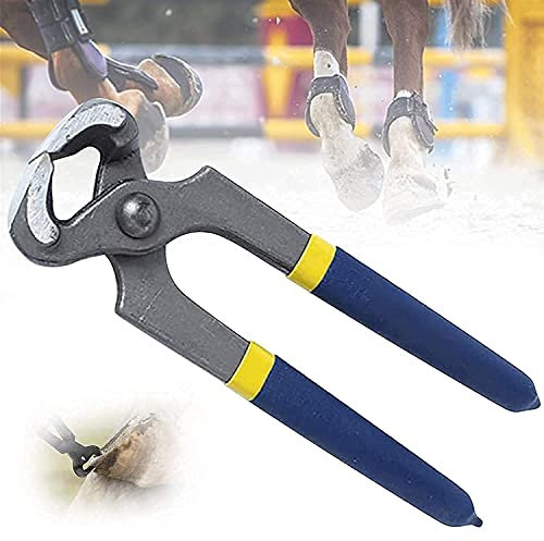Alicates para cortar pezuñas, pinzas para caballos, herramienta para herradores de caballos Cortador para cortar pezuñas Juego de herramientas para cortar herradores de caballos Limpieza de uñas Ali