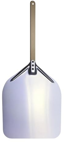 Pala per Pizza Pala per Pizza in Alluminio Utensile per Sollevamento Vassoio Antiscivolo Manico in Legno per Torta Paletta per Pane Formaggio Tornitore per Formaggio Accessorio per Pizza (Colore : 1