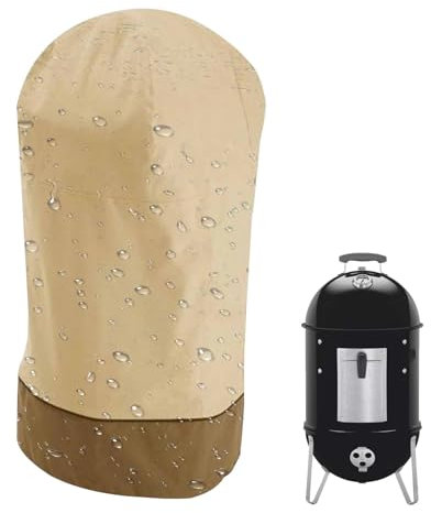 Housse pour fumoir électrique, housse étanche pour fumoir - Housse en tissu Oxford résistant aux intempéries | Housse de barbecue en tissu Oxford résistant aux intempéries pour une utilisation en exté
