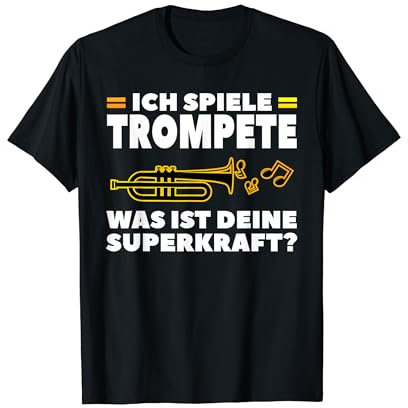 Ich spiele Trompete Trompete Musik T-Shirt