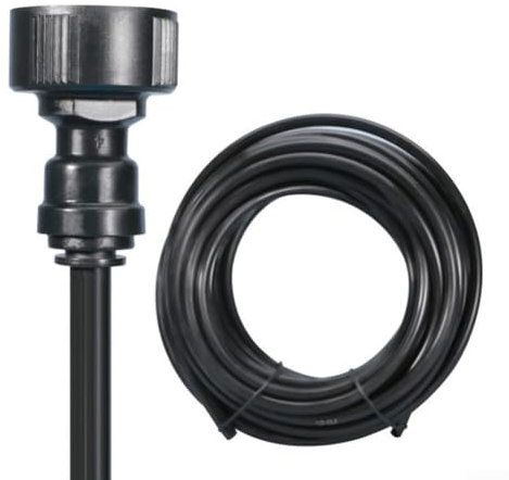 Hasaller Kits de nebulización de jardín, aspersor ajustable de 360°, kit de nebulización de jardín, sistema de refrigeración de nebulización, dispositivo de riego automático, aspersores de riego para