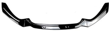 XJBWSDE Für B&MW 1er F20 F21 2015~2019 118i 120i M135i M140i M Frontstoßstange Splitter Lippe Autodiffusor Body Kit Spoiler Auto Frontspoiler (Glänzend Schwarz)