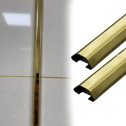 canalina passacavi muro Copertura per canalina per cavi spessa in acciaio inossidabile Oro Nero, Striscia adesiva per canalina per cavi per cavi nascosti(Gold,W 38 MM L 50 CM)