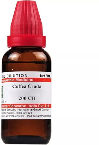 Willmar Schwabe India Homeopathic Coffea Cruda 200 CH (30ml) - by MuralidharExports